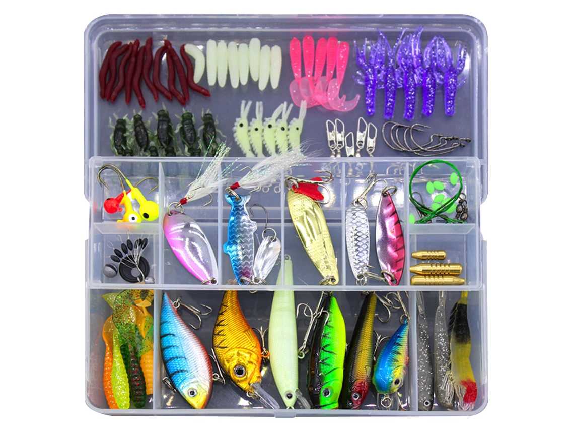 Lure Set, Simulated Bait, Multiple Piece Combination