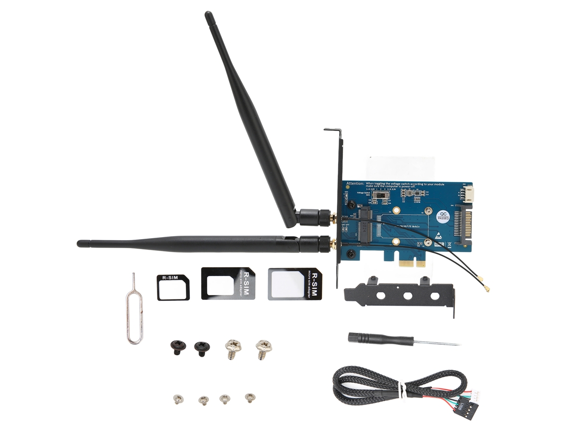 Adaptador Mini Pci e para Pci e 1x LAXISCREED