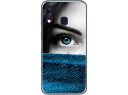 Capa Samsung Galaxy A40 TUMUNDOSMARTPHONE Olho Multicor