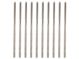 10pcs Reamer 1.8mm H7 Hss Aço Rápido De Alta Qualidade Para Usinagem Com Precisão