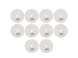 Conjunto De 10 Discos Polimento Diamantados 3 Polegadas (7,6 Cm) Com