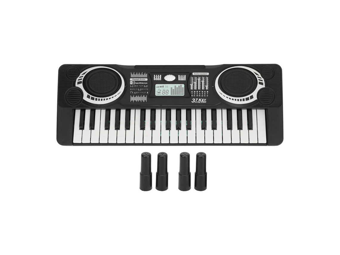 Mali brinquedo Piano Teclado Infantil 37 Teclas Multifuncional Interativo Instrumento Musical Portátil