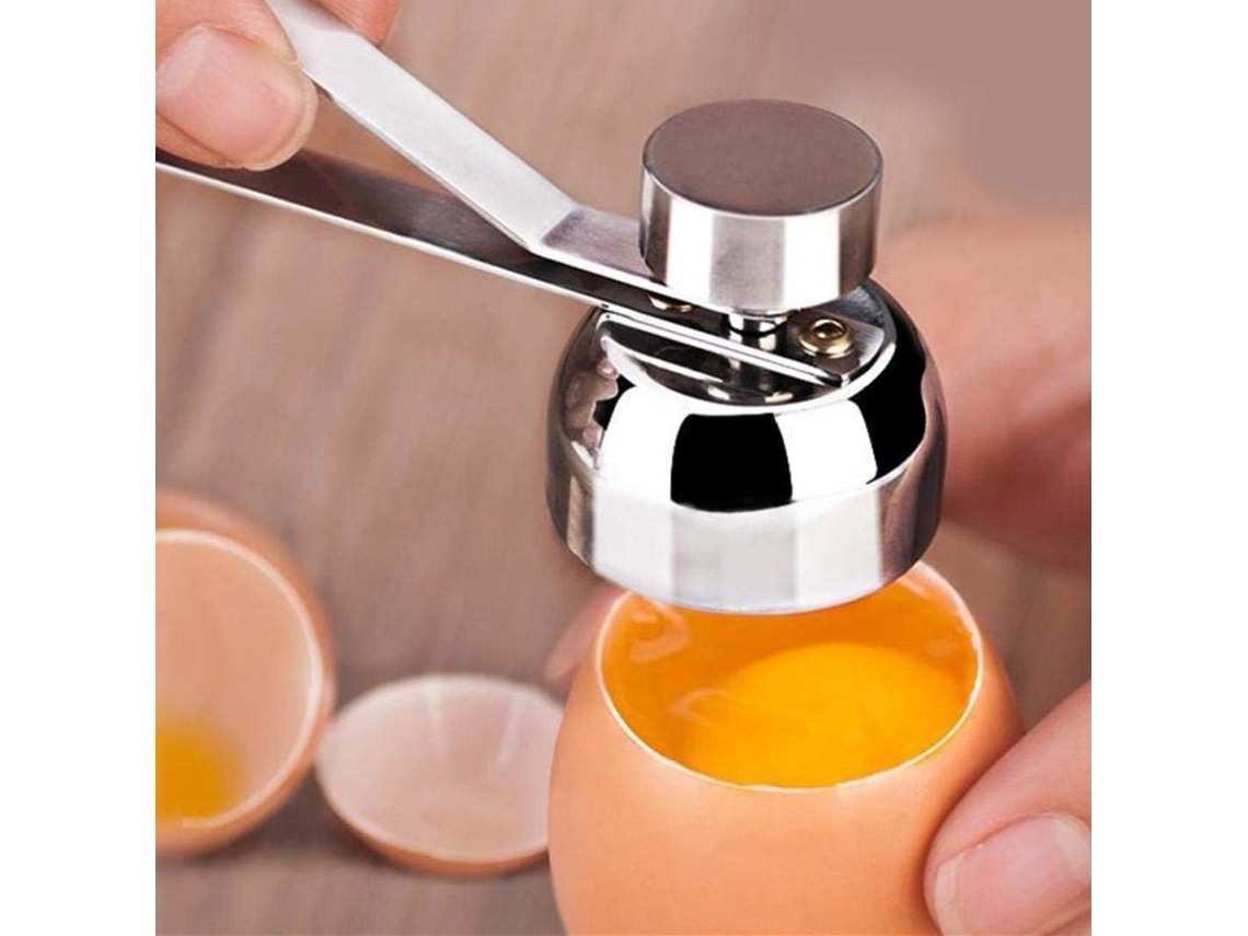 Abridor De Cascas De Ovos, Em Aço Inoxidável, Utensílio Manual De Cozinha, Para Preparação Prática No Café Da Manhã E Confeitaria