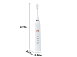 Escova De Dentes Elétrica De Baixo Ruído Portátil Temporizador Inteligente Escova De Dentes Elétrica Ipx7 Água Escova De Dentes Elétrica Vibração