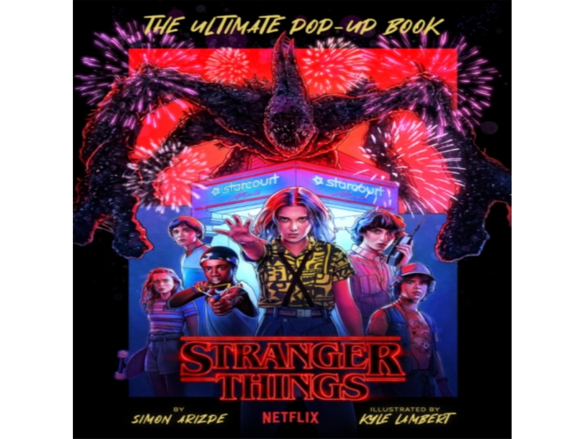 Livro Stranger Things The Ultimate Pop-Up Book de Simon Arizpe (Inglês)
