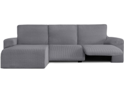 Capa de Chaise Longue Relax Esquerda EYSA Premium Jaz Tecido Multielástico (360 x 120 x 120 cm - Poliéster e Algodão - Gris)