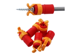 Conjunto De 5 Peças Ferramentas Porta-parafusos Em Plástico Abs, Para Furadeira, Bucha Fixação Universal. -aquaforge