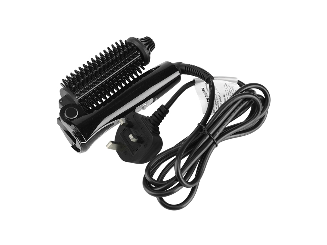 2026 pincel Rizador de Cerámica Turmalina Plegable com Ânions, Ferramenta de Penteado Segura para Rizar o Cabelo