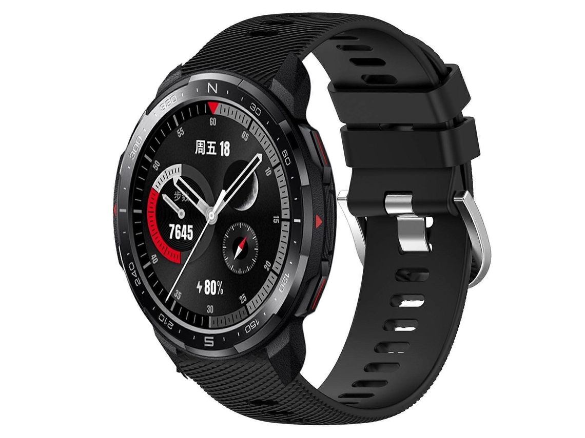 Pulseira De Silicone Macio De Cor Sólida Para For Honor Watch Gs Pro 22mm