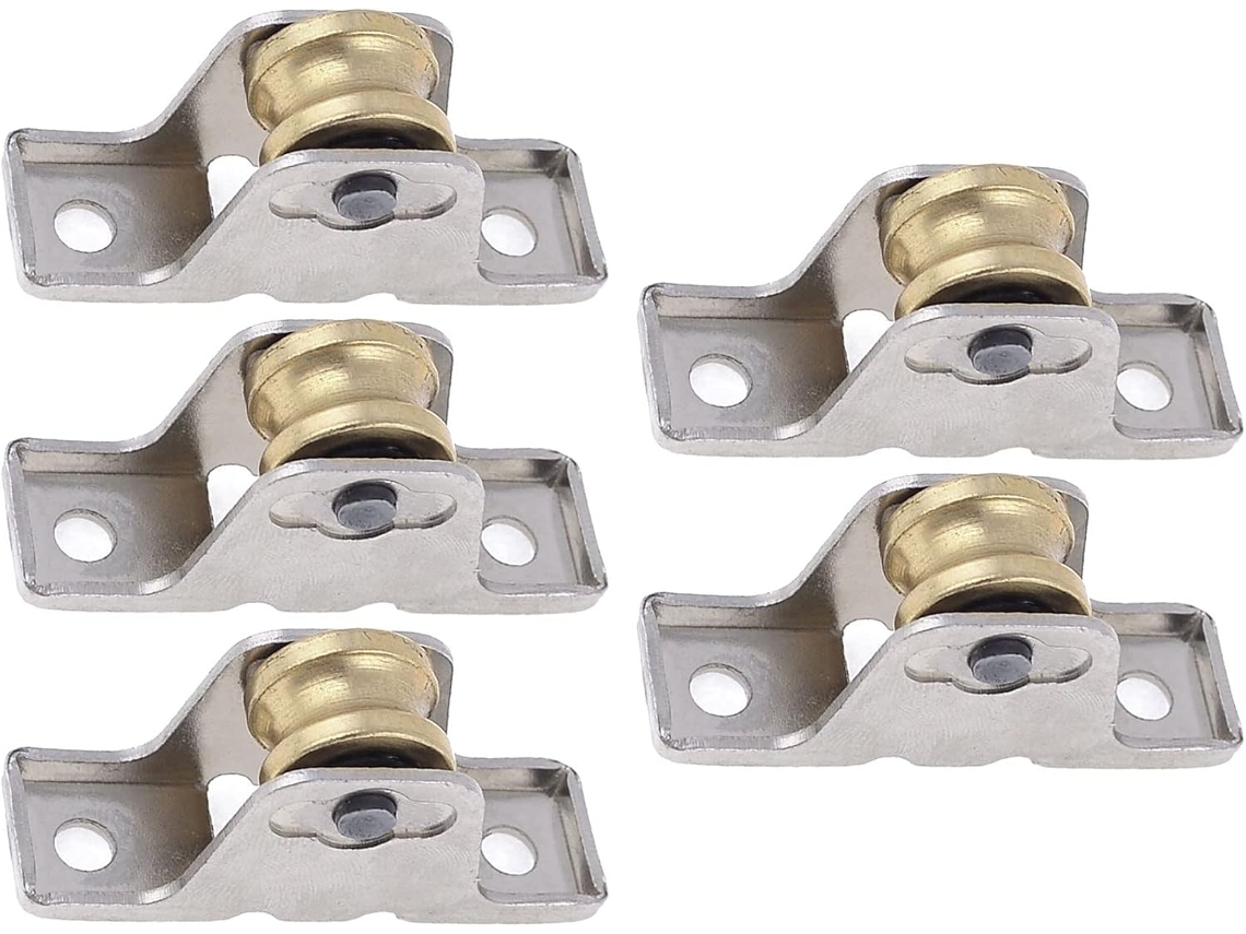 Conjunto de 32 peças para guarda-roupa com suporte para janela, varões deslizantes de metal de 8 mm DMR