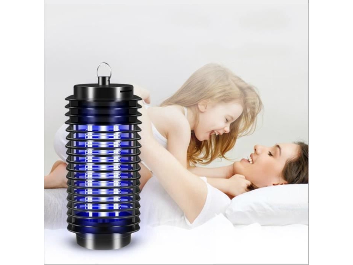 Lâmpada anti-mosquito, mata-mosquitos elétrico UV de 6 W, repelente de insetos, armadilha anti-mosquitos, mata-moscas, mata-moscas Nightynine