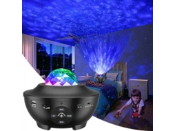 Projetor De Céu Estrelado Led Galaxy Sky Projector Com Alto Falante Bluetooth Aquaforge