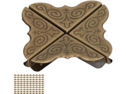 100 Peças - Matériau Em Fer 2 - 5x0 - 4cm - Moedas De Livres Vintage Em Bronze - Duráveis