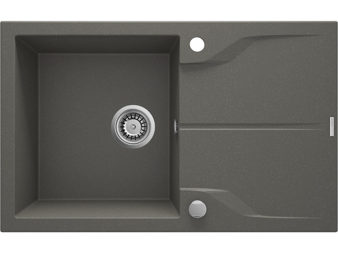 Bowl Granite Sink With Drainer Deante
