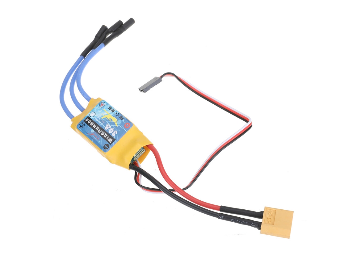 2 Peças 2/4/6 Peças Rc Esc 30a Brushless 2s 3s Plug Xt60 Jr Kt Su27 Aeromodelos Drone Corrida Fpv Carro Barco MDUG