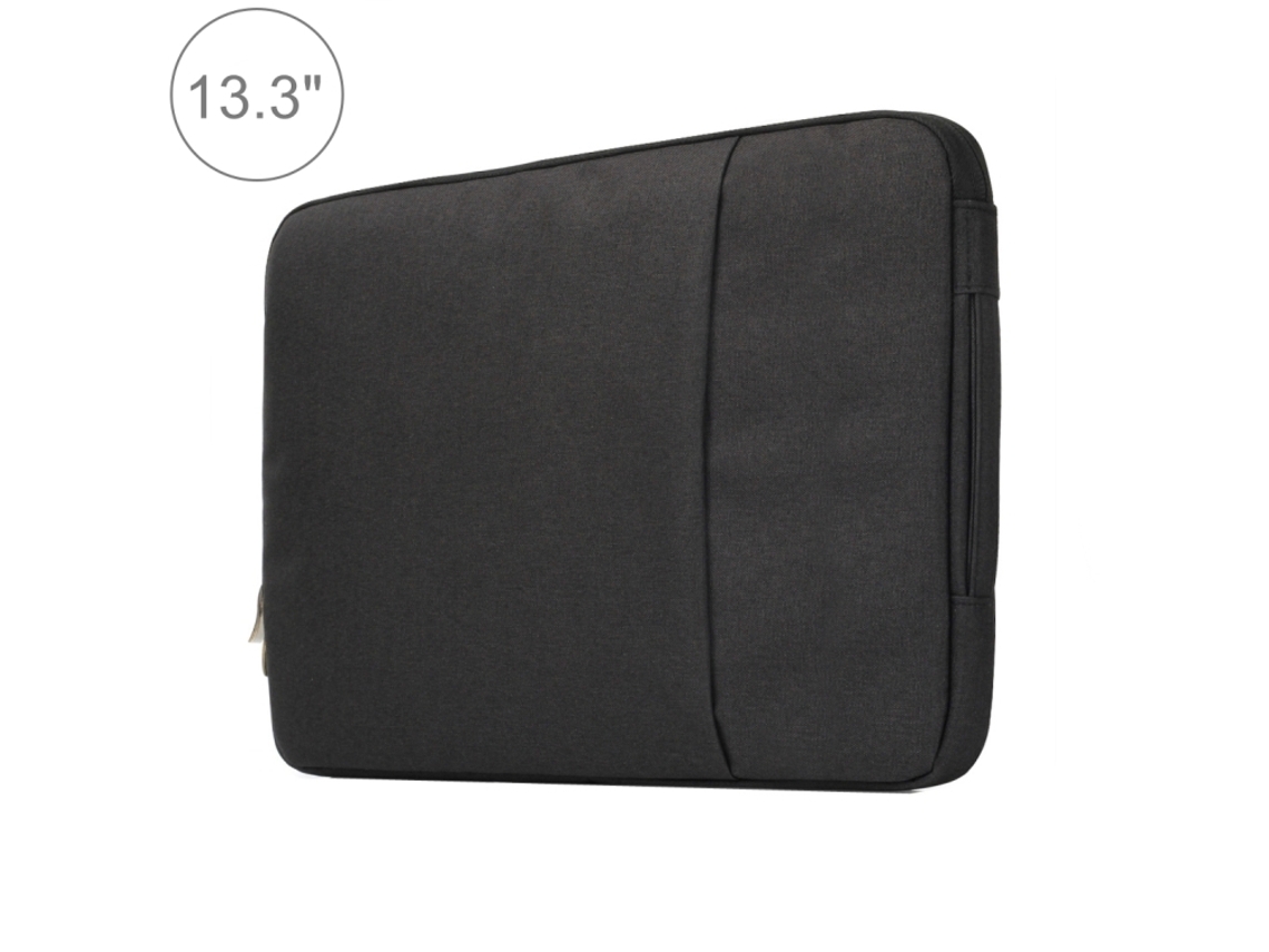 Bolsa para Portátil HALINUIA Universal 13,3'' Ganga com Zíper (35,5x26,5x2cm, Bolso Externo, Forro em Flanela)