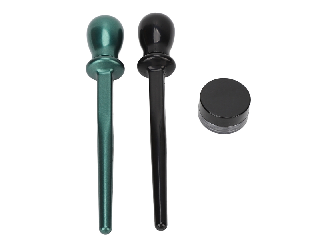 Conjunto De Ferramentas De Eyeliner De Silicone: Eyeliner Em Gel Impermeável Para Maquiadores