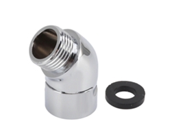 Adaptador De Cotovelo Para Chuveiro De Mão 135 Graus Chuveiro Adaptador De Cotovelo Bronze Acessórios De Chuveiro G1/2in Hengjian