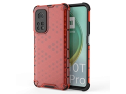 Capa Resistente A Impactos Em Pc Com Estrutura Em Favo De Mel E Tpu Para Xiaomi Mi 10t/mi 10t Pro/redmi K30s