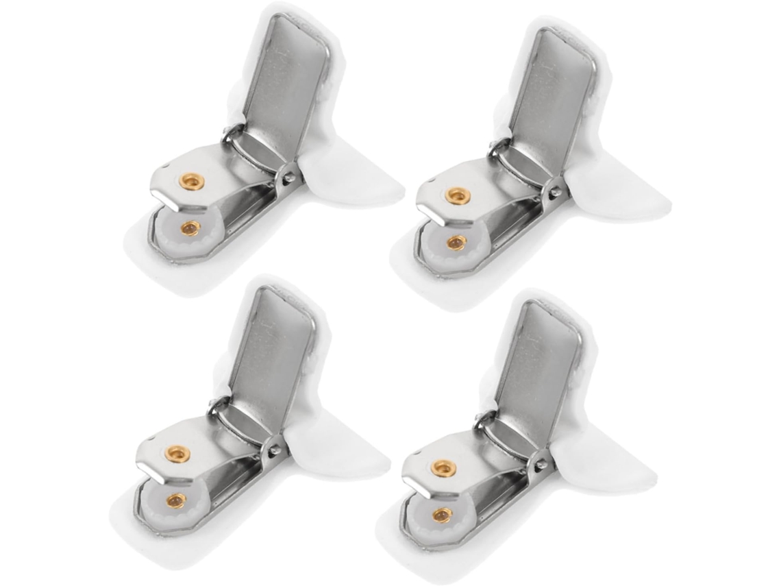 Conjunto de 4 alfinetes antiderrapantes para edredom e Lençol Artibetter, com revestimento de espuma e metal.