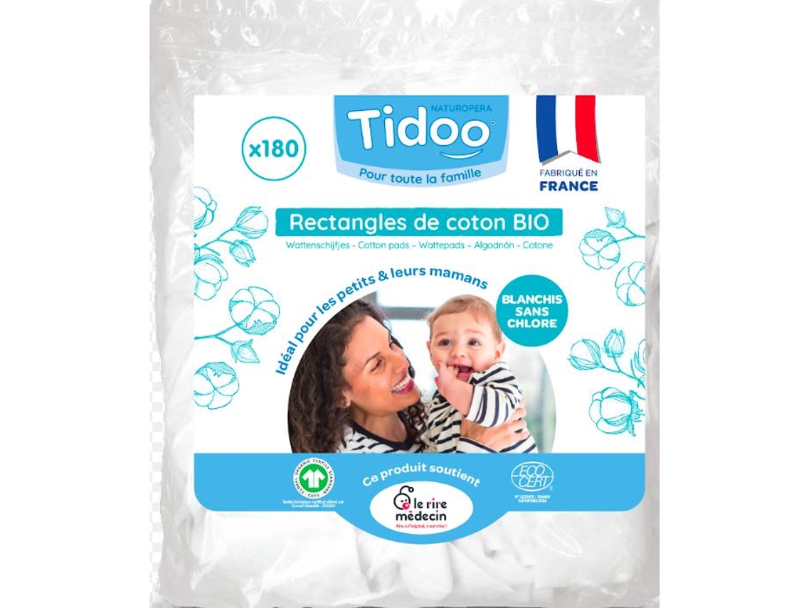 Algodão Em Rectângulos 180 Uds Tidoo