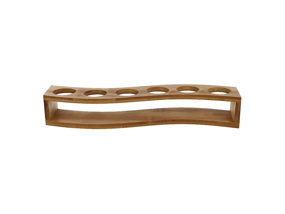 1pcs Porta-copos De Madeira De Bambu