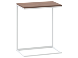 Side Table, Side Tables Vidaxl Branco Madeira Processada (55 X 35 X 66 Cm)