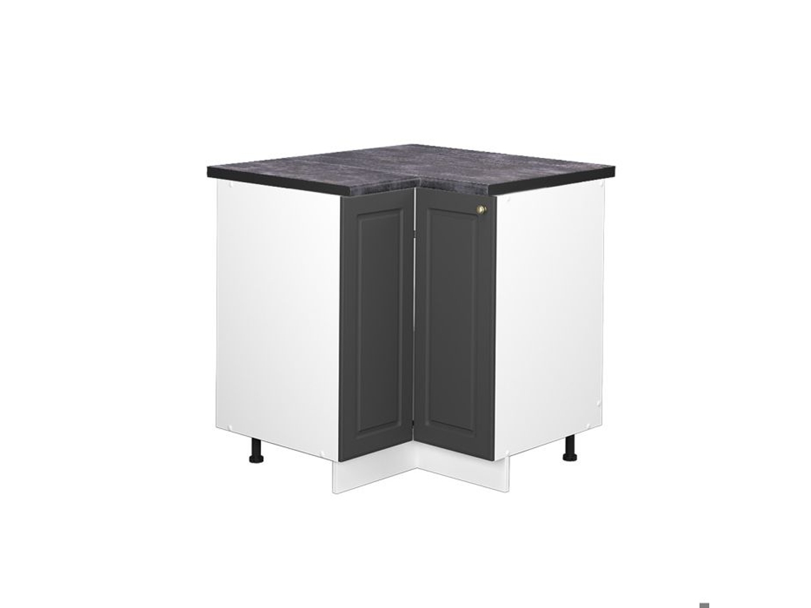 Armário de canto Vicco Fame-Line, ouro antracite, 80,5 cm, PT antracite