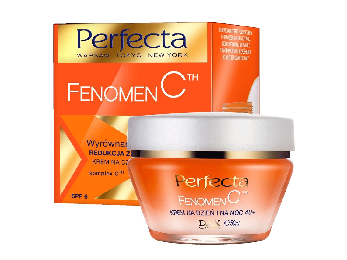 Fenomen C Creme De Correção De Tom De Noite E Dia 40, 50ml Perfecta