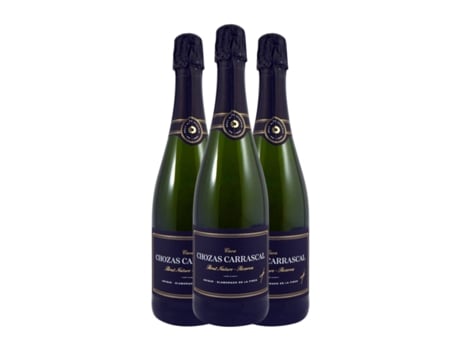 Espumante CHOZAS CARRASCAL Brut Nature Cava Reserva (0.75 L - 3 Unidades)