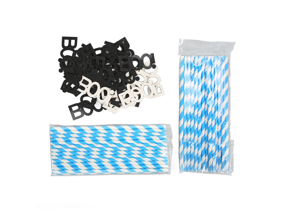 Canudos De Papel Resistentes E Bonitos Para Halloween