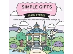 Livro Simple Gifts Christian Coloring Main Street de Amen Editions (Inglês)