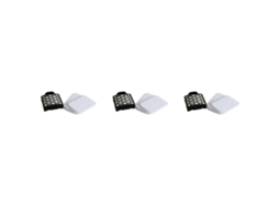 Conjunto De 3 Filtros Hepa De Espuma E Feltro Para Aspirador Shark Navigator Zu60 Zu62 Zu62c Nv255 Com Escova Autolimpante Pet Pro