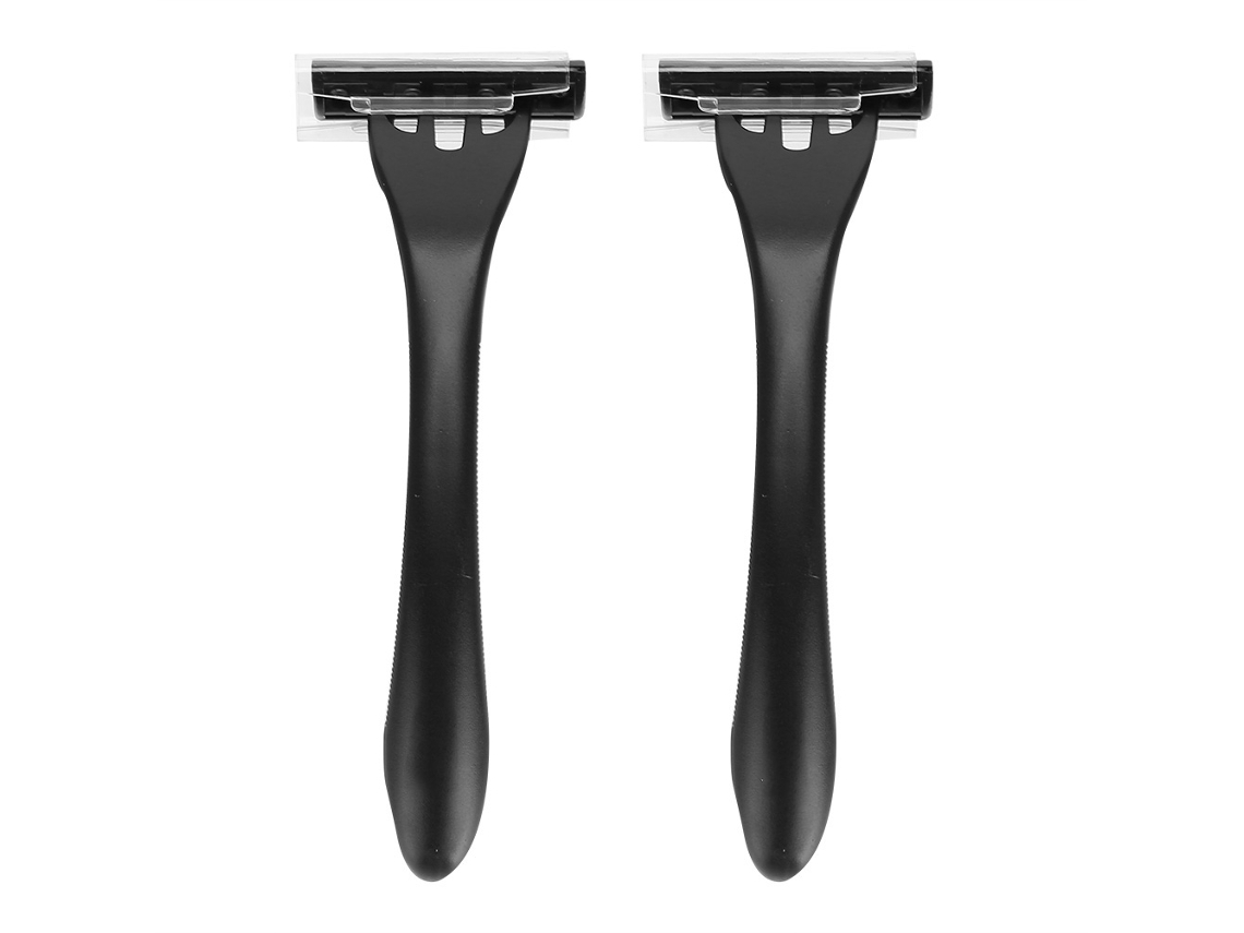 2026 1 Unidade de Aparelho de Barbear Descartável de Plástico para Uso Masculino, Ideal para Viagens e Hotéis, Depilador Manual