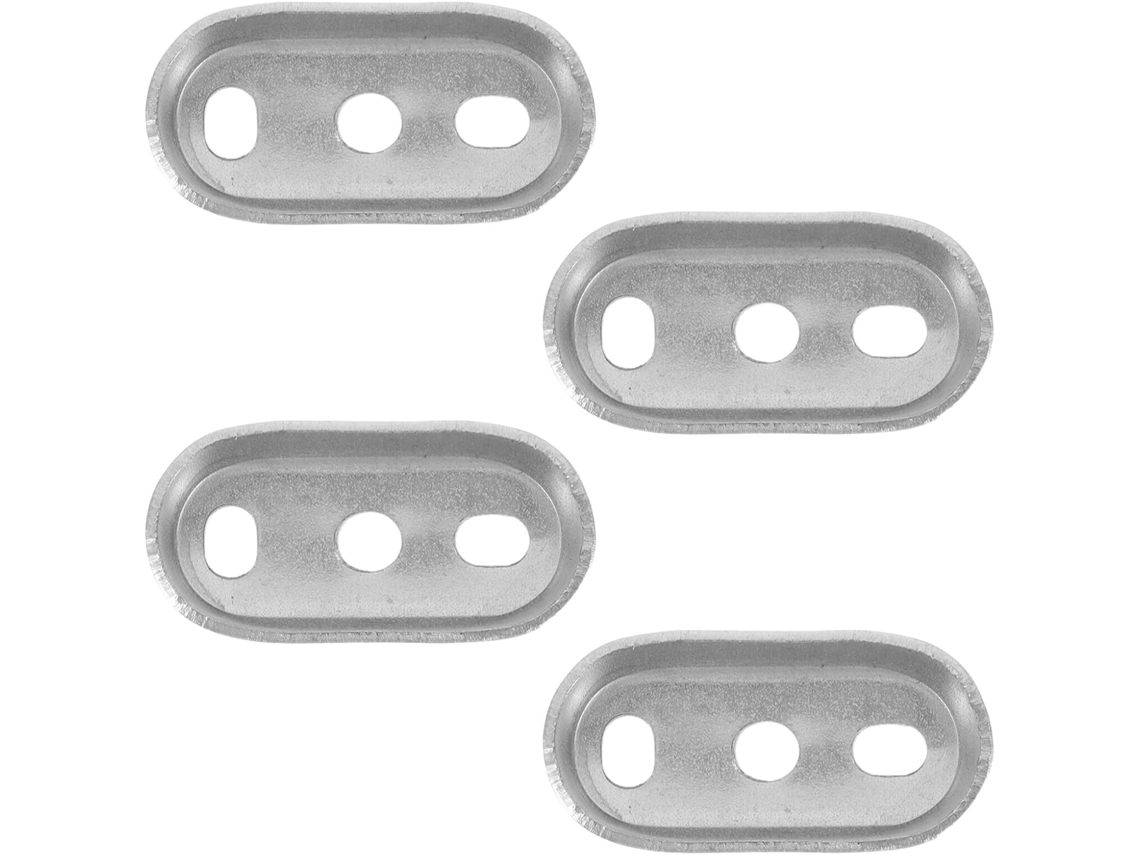 Conjunto De 4 Suportes Montagem Em Aço Inoxidável Com Arruela Para Suporte Barra Toalha, Para Uso Doméstico E Em Hotéis