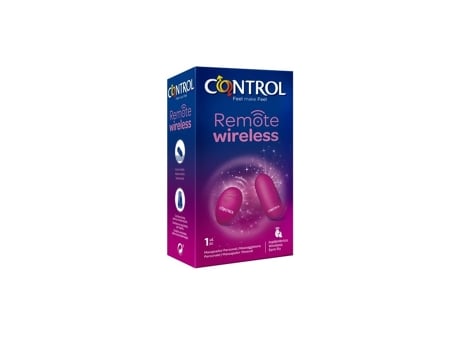 Vibrador CONTROL Remote (Wireless - Rosa)