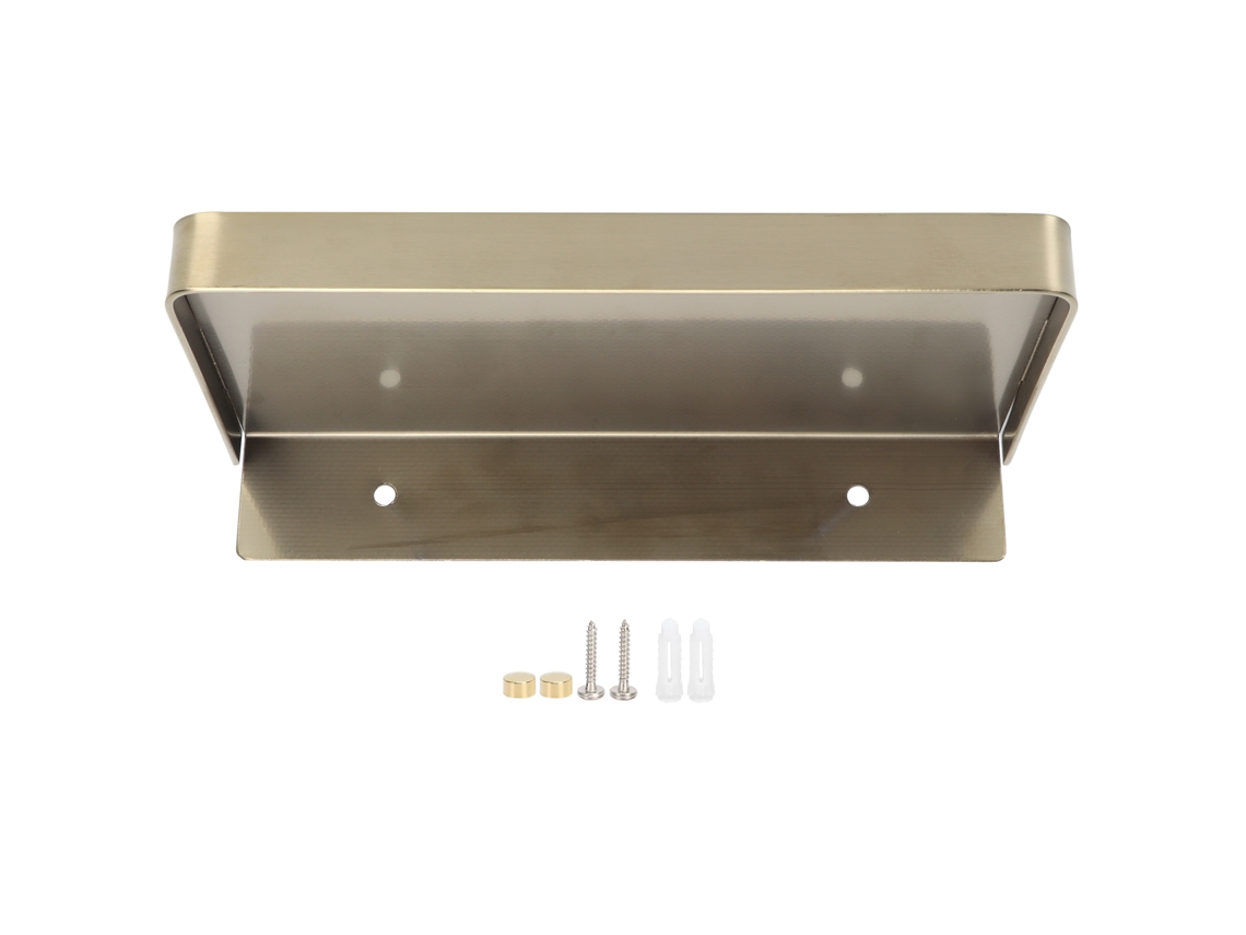 Suporte de Telefone de Aço Inoxidável Dourado S/MARCA