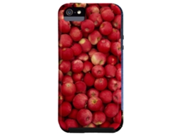 Capa iPhone 4, 4s CASE-MATE BarelyThere Maça Vermelho