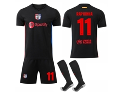 Camisa Alternativa Do Fc Barcelona 2024 25 Raphinha 11jsr Aquaforge