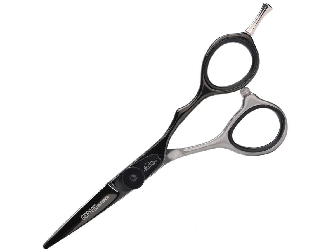 Tesoura De Barbeiro Elysve 4.5 Polegadas, Corte Preciso, Para Salão E Uso Doméstico, Acabamento Profissional