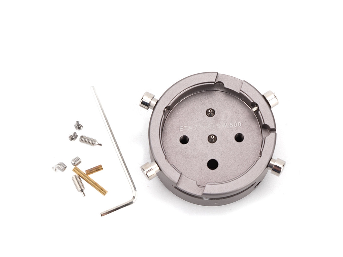 Soporte Para Movimento De Reloj 7750‑53 Ferramenta Para Relojeiros Reparação De Relógios