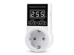 Lurelia Pc Saída De Termostato Com Sensor, Saída De Regulador De Temperatura Digital, Temperatura Resistente À Água S