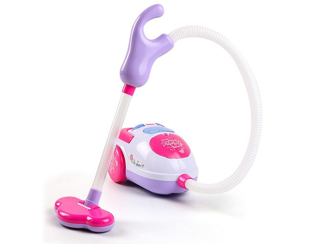 Mali aspirador de Brinquedo para Crianças, Conjunto de Brincadeira de Limpeza com Efeitos Sonoros e Iluminação