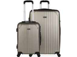 Conjunto de Malas de Viagem ITACA T71517 ABS Bege