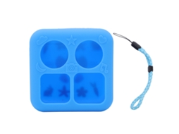 Aetheria capa de Silicone para Reprodutor de Música com Cinta de Mão Resistente a Impactos e Arranhões Azul