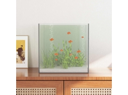 Vidaxl Aquário Com Armazenamento Transparente 30 X 30 X 30 Cm Vidro
