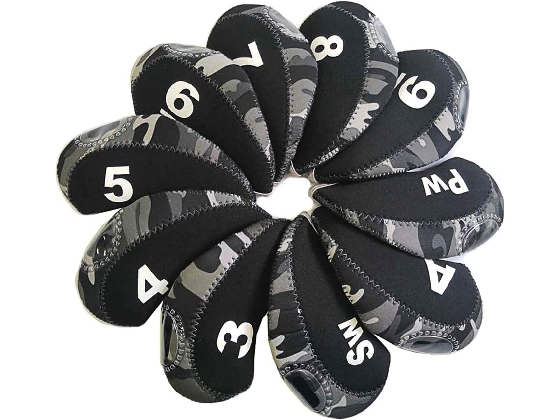 Capas Protetoras para Cabeças de Tacos de Golfe, S/MARCA