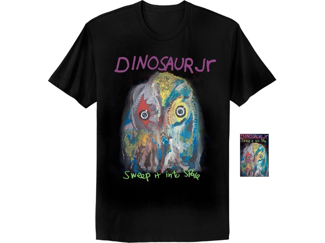 Dinosaur Jr. Sweep It Into Space T shirt ROCKINSTONE Unisex Adults Best Sellers Size:xl