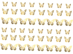 Conjunto De 48 Adesivos Decorativos Recortados Para Parede, Ideais Para Quarto De Menina.