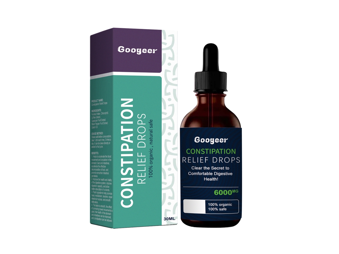 Gotas Googeer para Constipação e Bloating